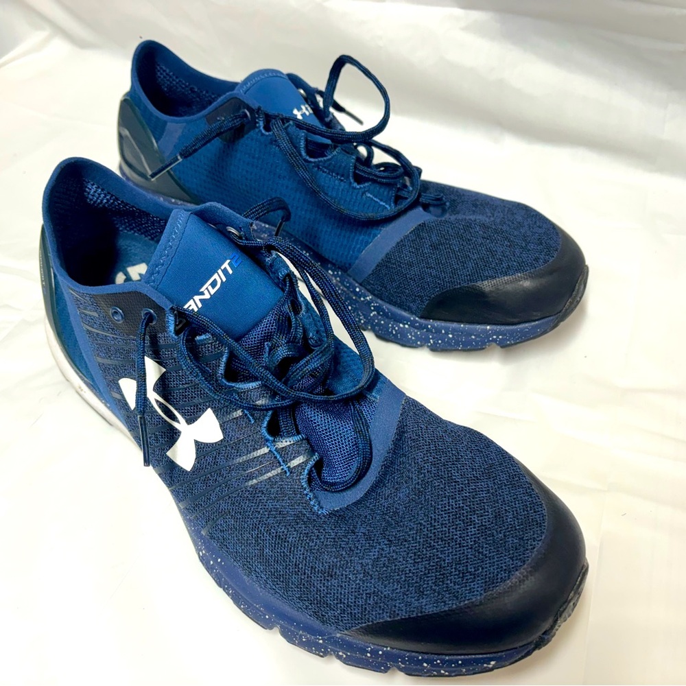 Men’s Shoes - Under Armour Charged Bandit 2 Blue Running Shoes